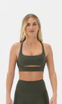 Ultimate Front Slit Bra Ivy
