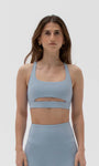 Ultimate Front Slit Bra Sky