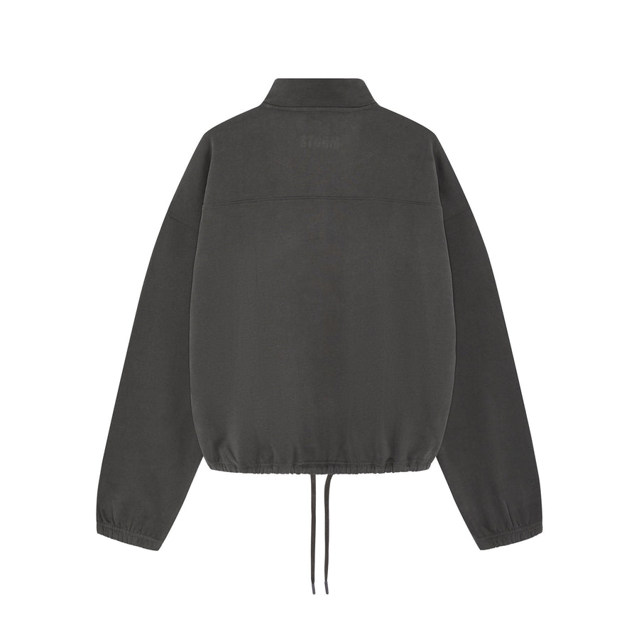 Essential 3/4 Zip Sweatshirt Shadow