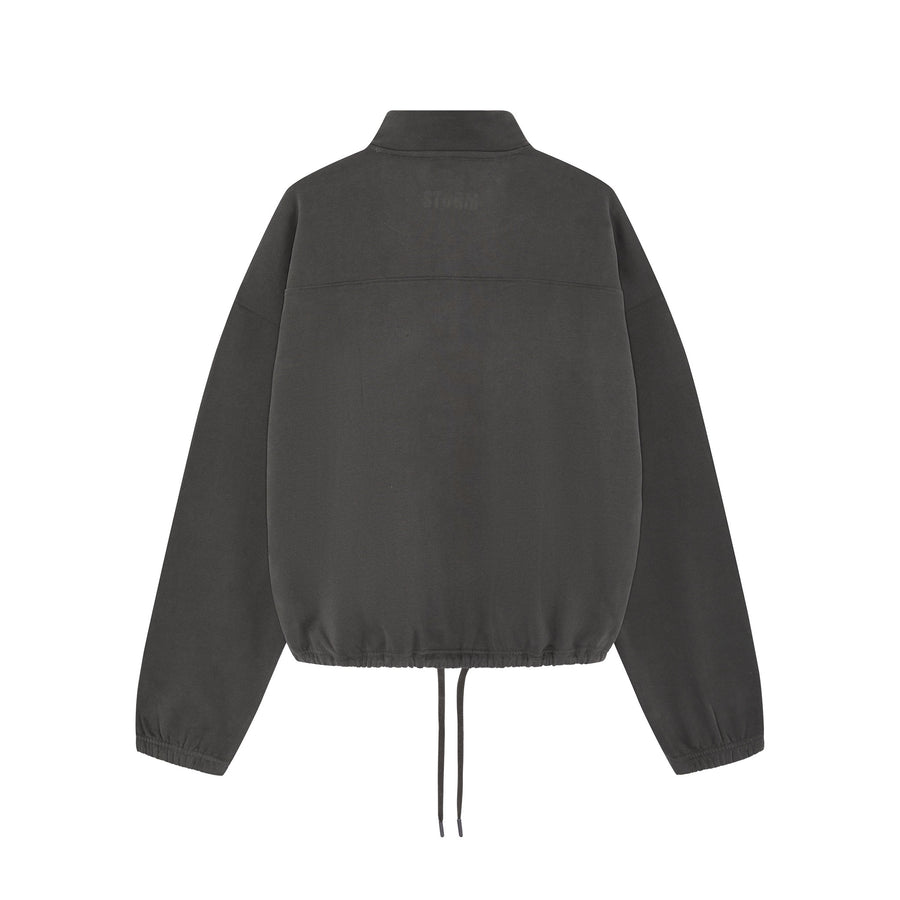 Essential 3/4 Zip Sweatshirt Shadow