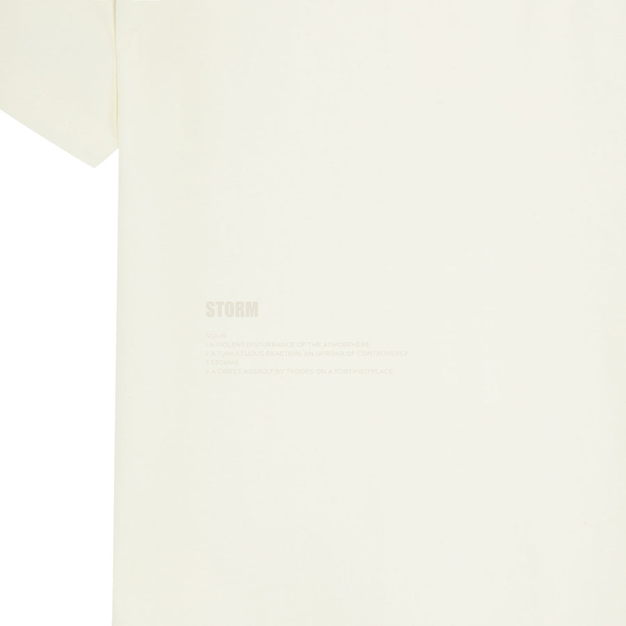 Mens organic cotton t-shirt off white