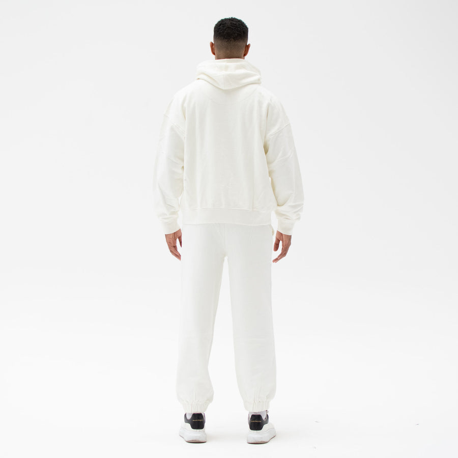 Essential sweatpants off white sustainable organic cotton