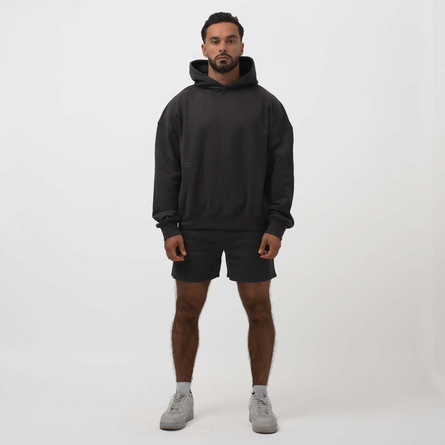 Essential shorts grey sustainable organic cotton